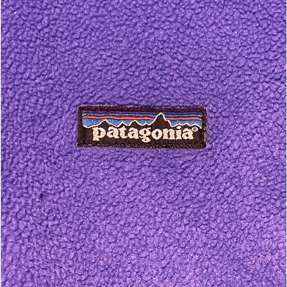 PATAGONIA women’s purple/black vest. Size M - Picture 7 of 11